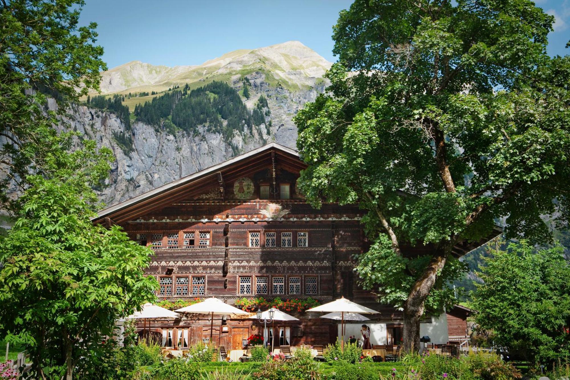 Landgasthof Ruedihus Kandersteg Exterior photo